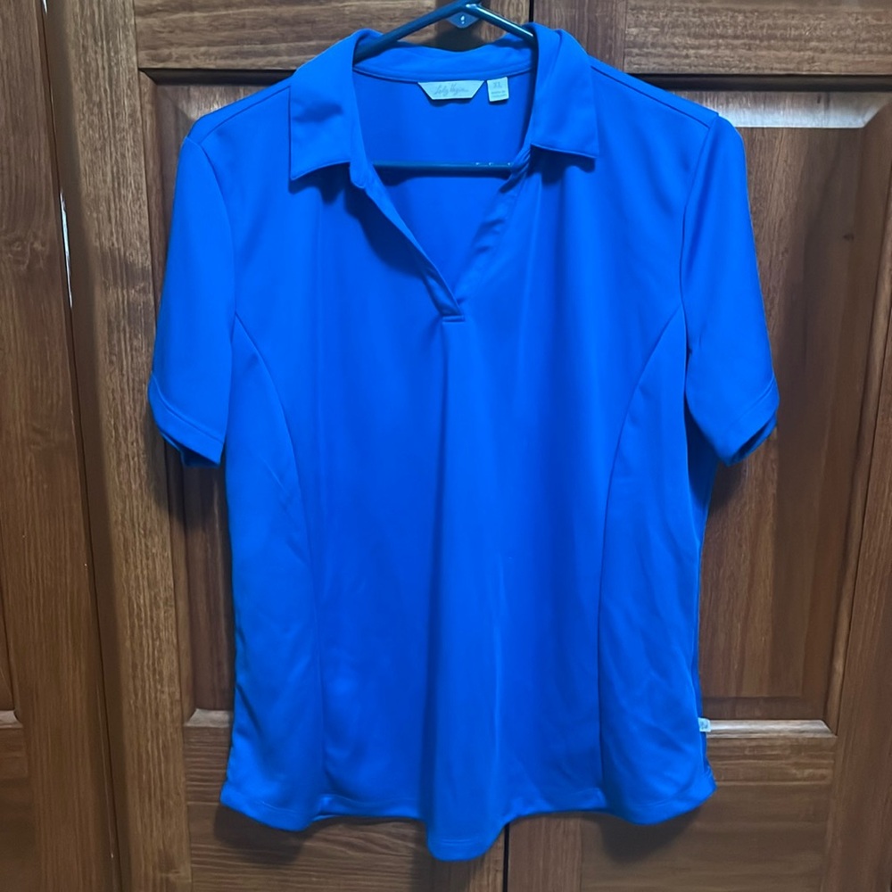 Lady Hagen Blue Polo Shirt